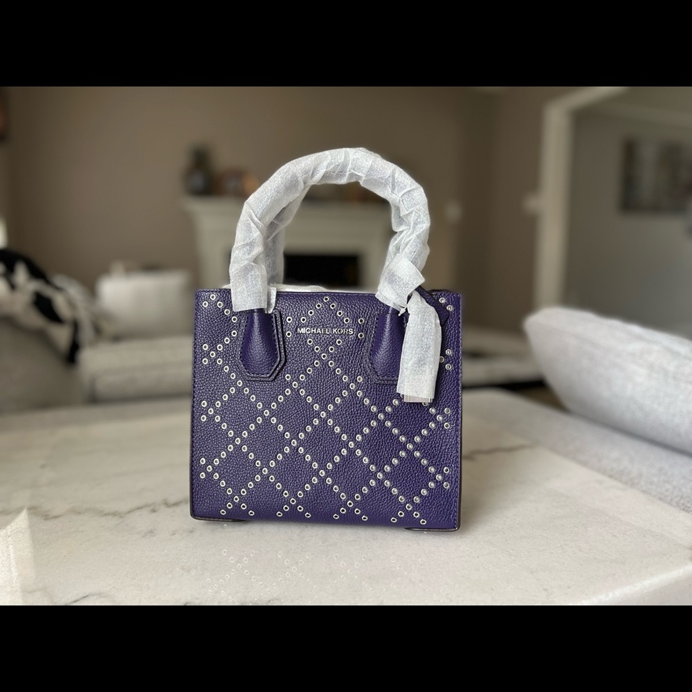 NWT Michael Kord studd Mercer crossbody